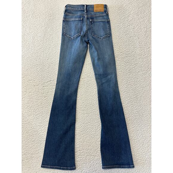 Aritzia Denim Forum Womens The Jane Mid Rise Boot Jeans Size 23 - Picture 9 of 11
